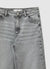 Jeans wide leg con strass