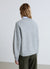 Einfarbiger Strickcardigan mit Knöpfen