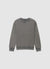 Unifarbener Oversize-Rundhalsausschnitt-Sweatshirt