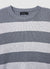 Ribbed striped jumper