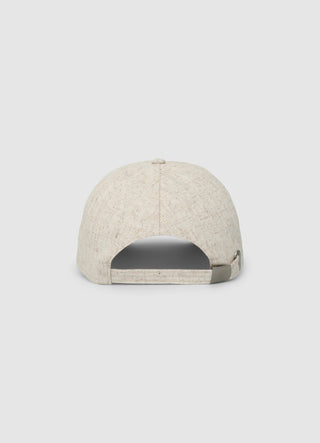 Baseball cap with embroidery and adjustable buckle