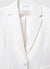 Single-breasted jacket with open back