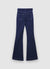 Jeans flare con cinturino