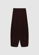 Pantaloni ginnici balloon a tinta unita - XS
