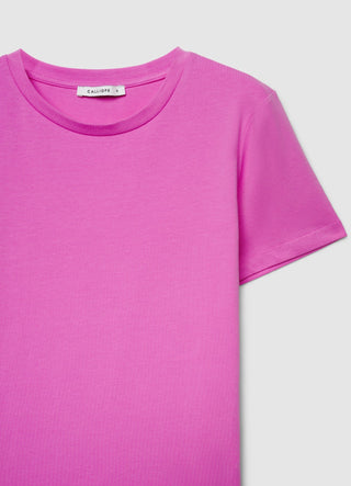 Plain-coloured T-shirt