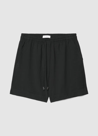 Shorts with drawstring and elasticated waistband