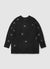 Maglia oversize con applicazioni