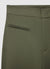 Solid colour cropped flare trousers