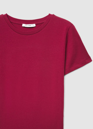 Einfarbiges T-Shirt