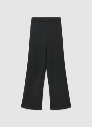 Pantaloni palazzo soft a tinta unita