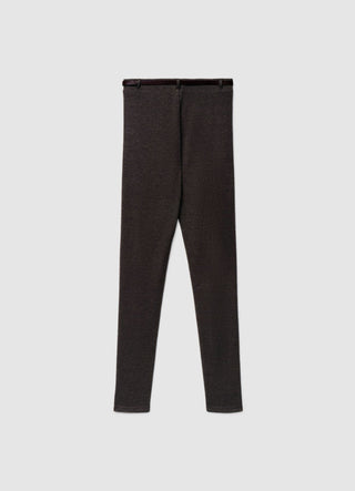 Leggings longs avec ceinture