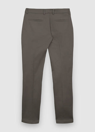 Plain satin trousers