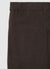 Pantaloni dritti in velluto a coste con risvolto