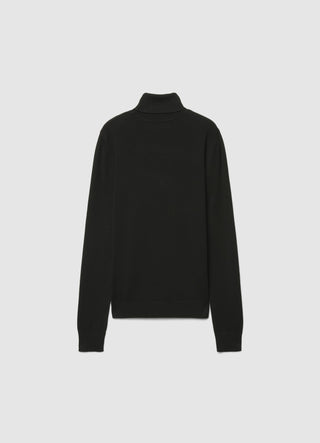 Maglia dolcevita a tinta unita