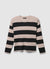 Gestreifter Strickpullover