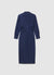 Abito chemisier in denim stretch con bottoni