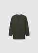 Oversize-Cardigan mit Knöpfen - XS