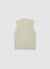 Gilet in maglia traforata effetto luccicante