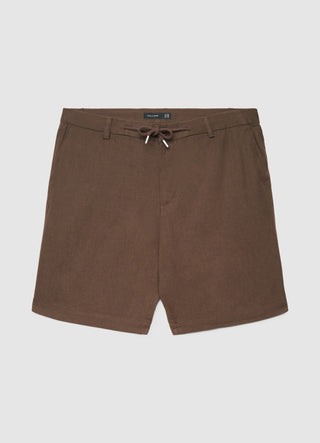 Bermuda-Shorts aus Leinenmischung
