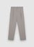 Trousers with pleats and elasticated waist