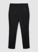 Plain rasatello trousers - XS