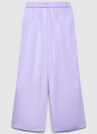 Pantaloni palazzo similsatin