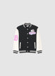 College bomber jacket with Hello Kitty patches - 8-9