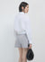 Camicia crop elastico