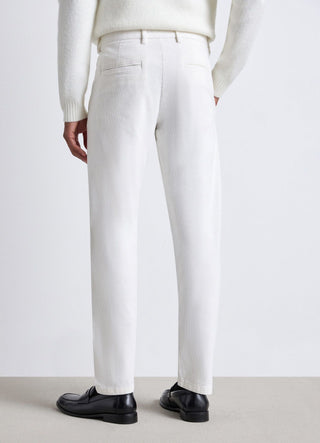 Corduroy chino trousers