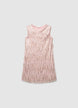 Dress with sequins and fringes - 10-11