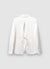 Single-breasted jacket with open back