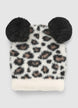 Cappellino animalier con pompon - S
