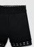 Shorts a vita alta con ricami