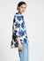 Camicia a fiori similsatin