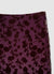 Jupe midi à fleurs dévoré