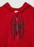 Felpa con cappuccio stampa Spider-Man