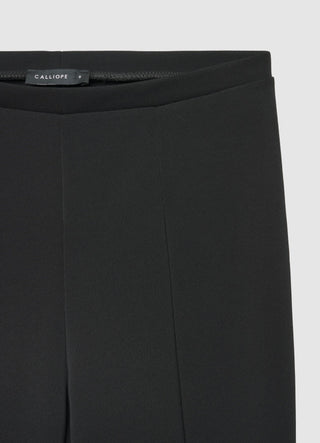 Flared leggings with slits