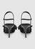 Décolleté slingback con fiocco
