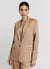 Ungefütterter einreihiger Blazer