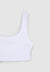 Ribbed bra top