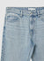 Jeans tapered a tinta unita