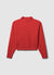 Strickpullover mit Zopfmuster