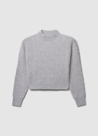 Maglia con trecce