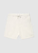 Linen blend bermuda shorts - 42 EU