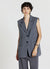 Gilet monopetto due bottoni