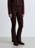 Flared gym trousers