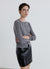Cable-knit cardigan with buttons