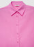 Camicia basic a tinta unita misto lino