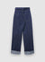 Wide-leg jeans with cuff