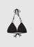 Triangle sea bra with rings